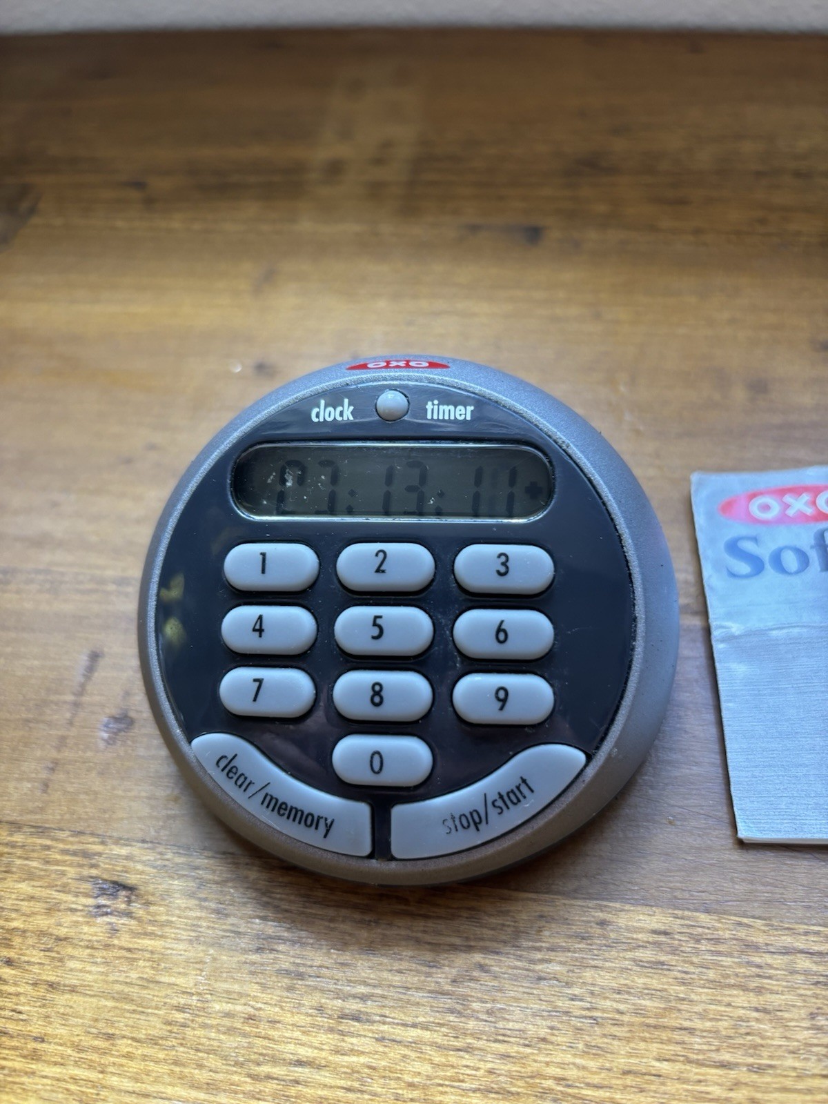 OXO Good Grips Digital Kitchen Timer & Clock- Read Description