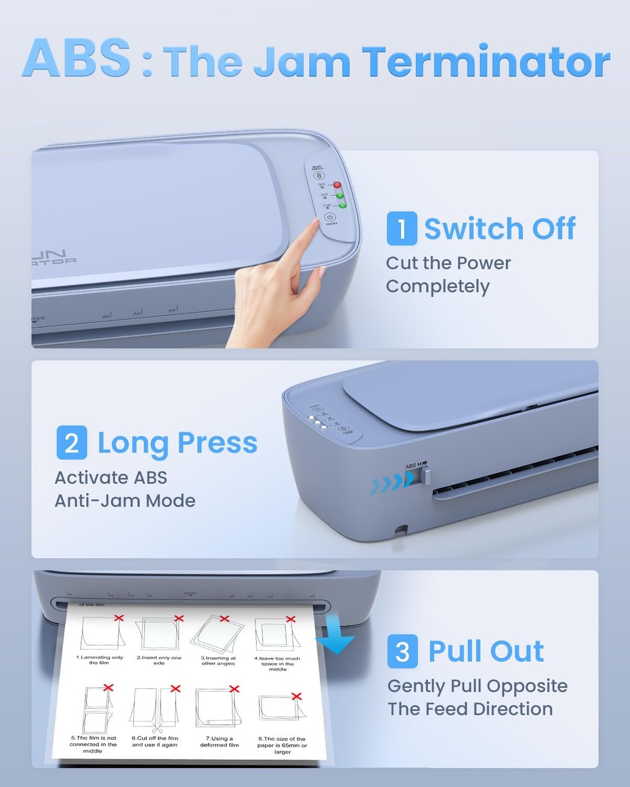 13 Inch Laminator Machine 11x17 with Laminating Sheets Personal Laminator for...