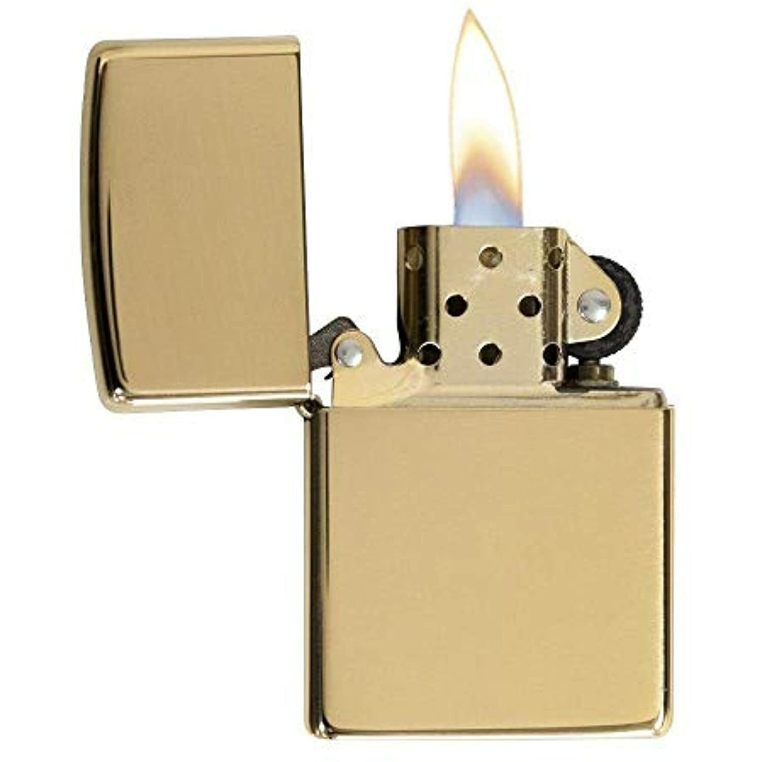 Zippo 254B High Polish Brass Pocket Lighter
