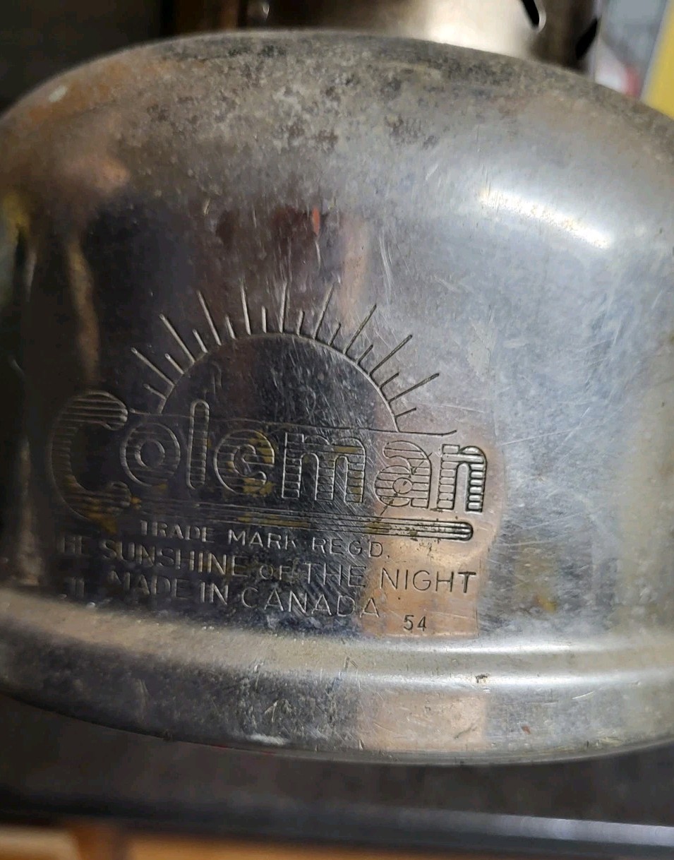 1954 Coleman Lantern 236 Made In Canada