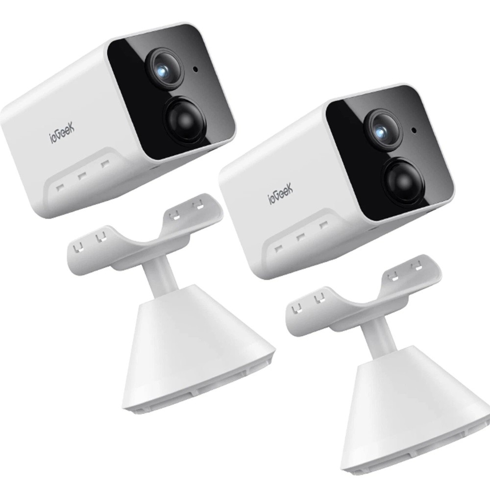 2PCS Mini Indoor 1080p Security Camera,Battery WiFi for House/Baby Monitor,new