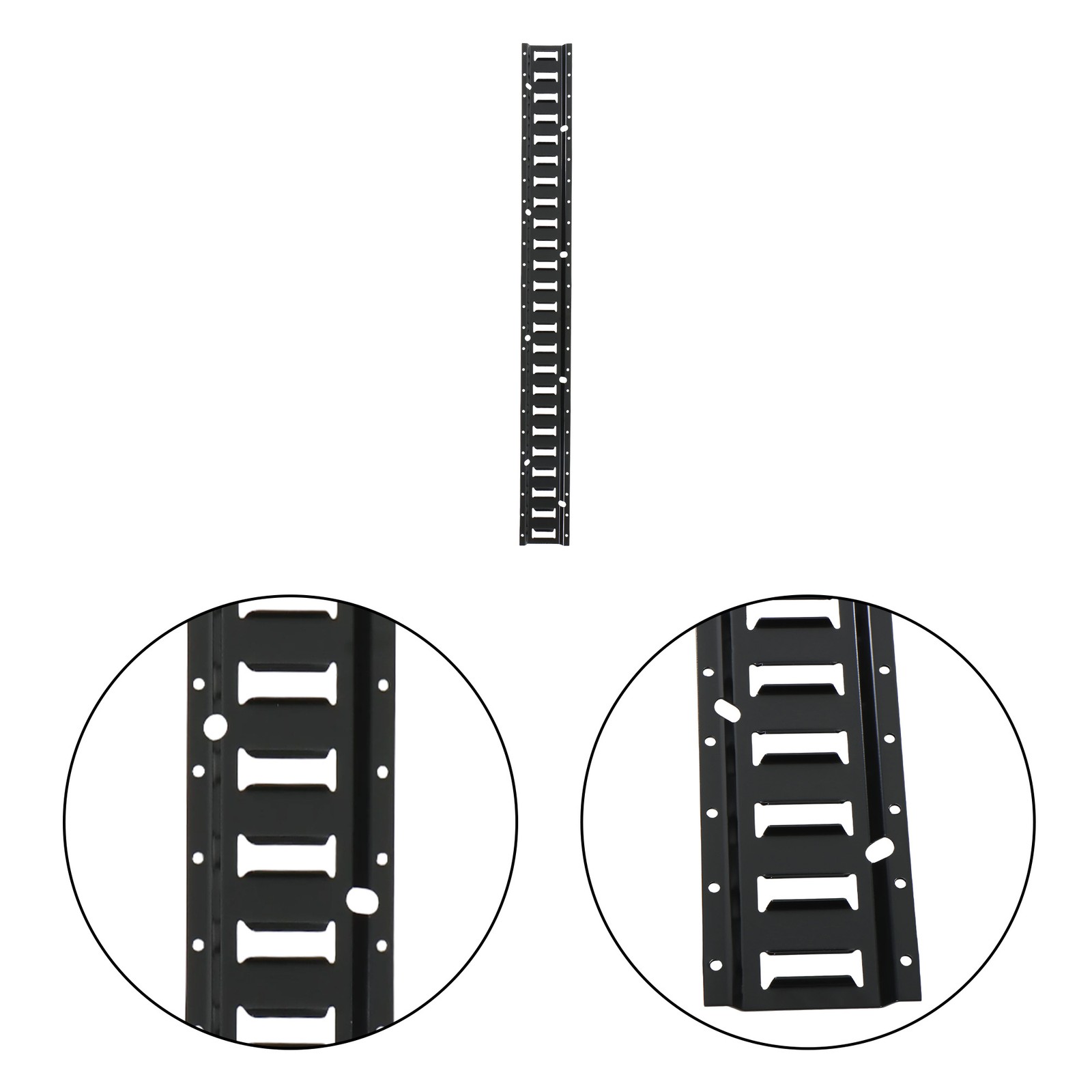 Labwork E Track Tie Down Rail Kit 8×4' E Track Rails End Caps ETrack Straps