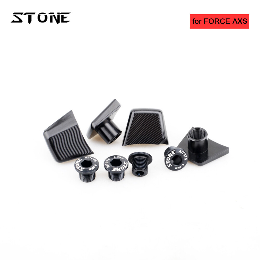 STONE Alloy Double Chainring Bolts Screws Nuts for SRAM FORCE ETAP AXS BCD107