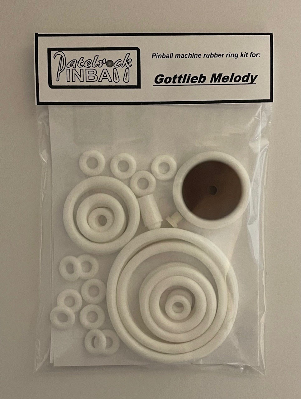 1967 Gottlieb Melody Pinball Machine Rubber Ring Kit