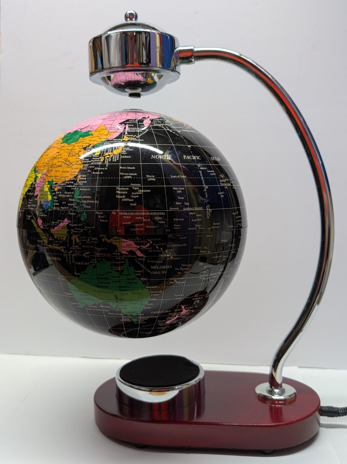 CRAM Magnetic Levitation Floating Globe 8''