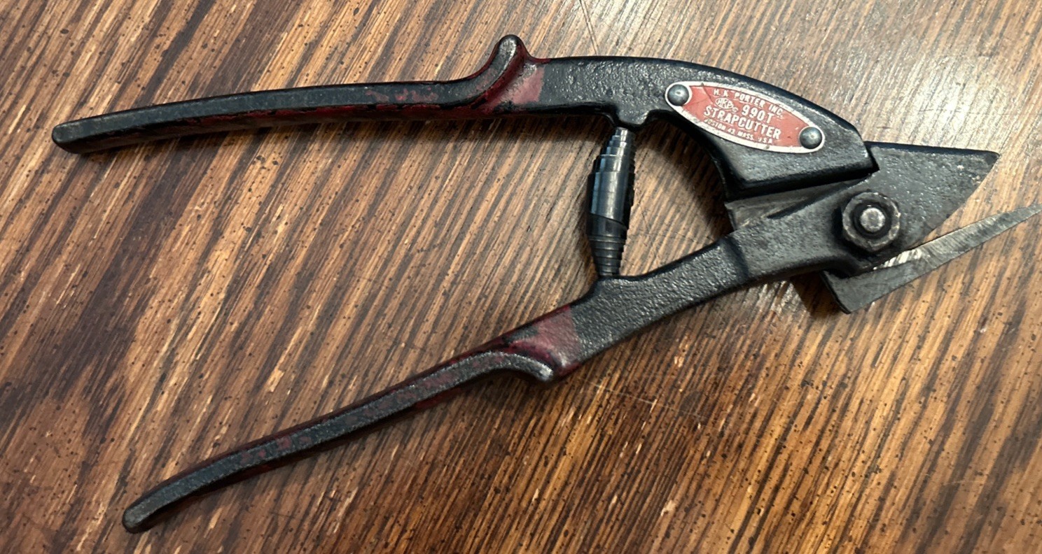 H. K. Porter Strap Cutter Pallet Band Cutter 990T USA VTG WORKING FAST SHIPPING