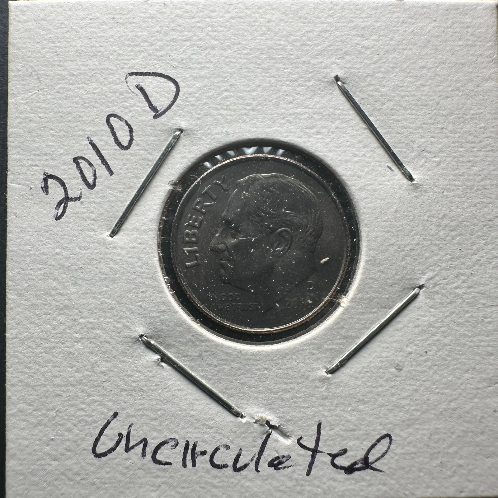2010 D Roosevelt Dime Brilliant Luster