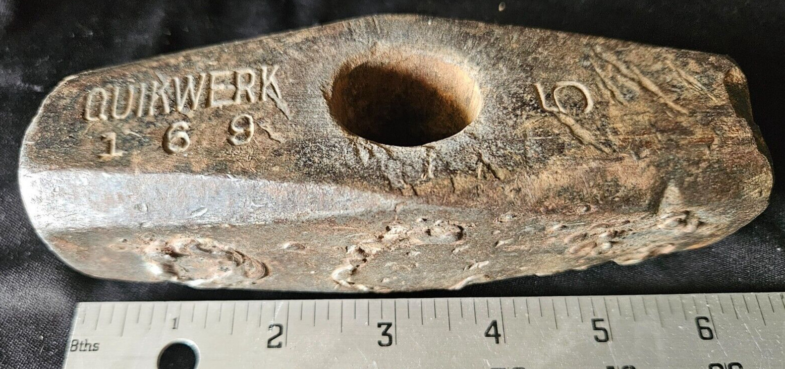 VTG Quikwerk 169 5Lb. (4 Lb. 14.1 Oz.) Sledge Hammer Head. Restoration Project.