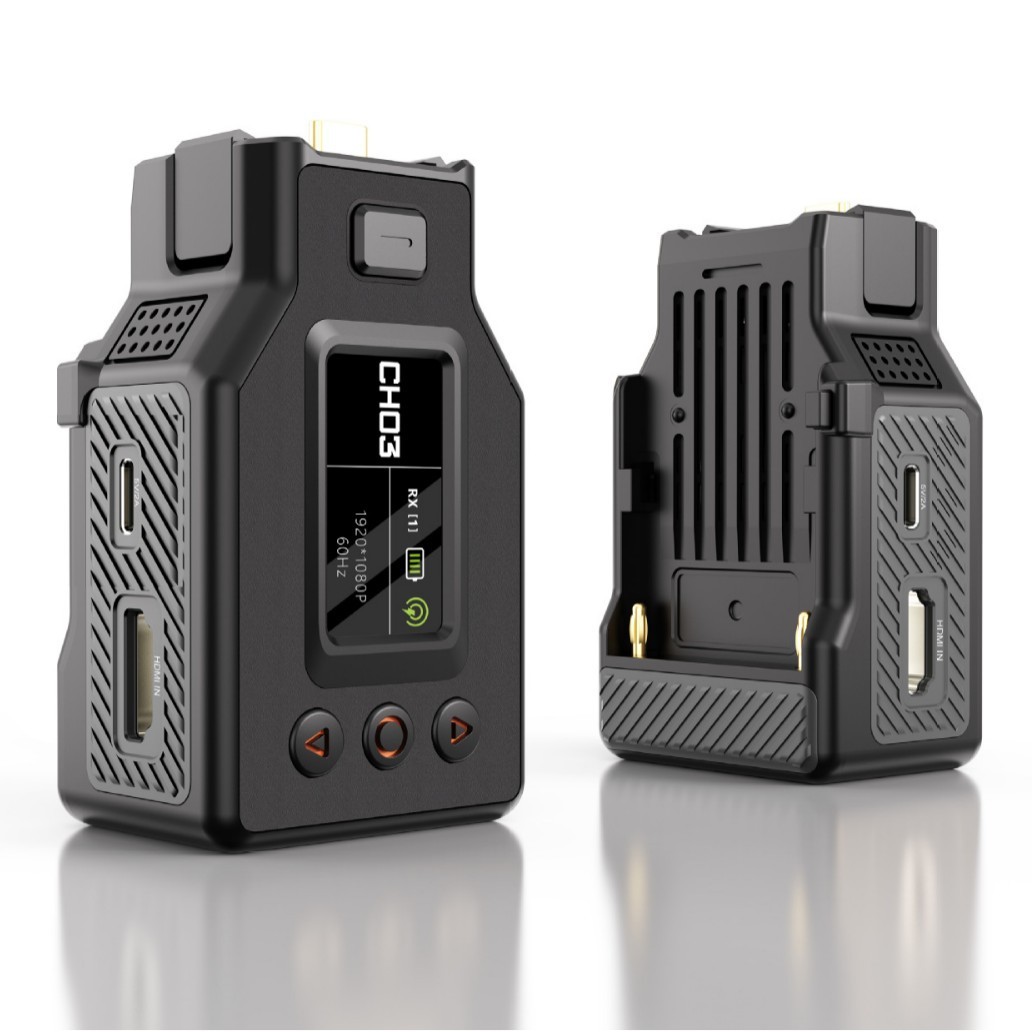 VRRIIS 087PRO Wireless Video Transmitter Receiver for DJI Pocket 3 Camera Vlog