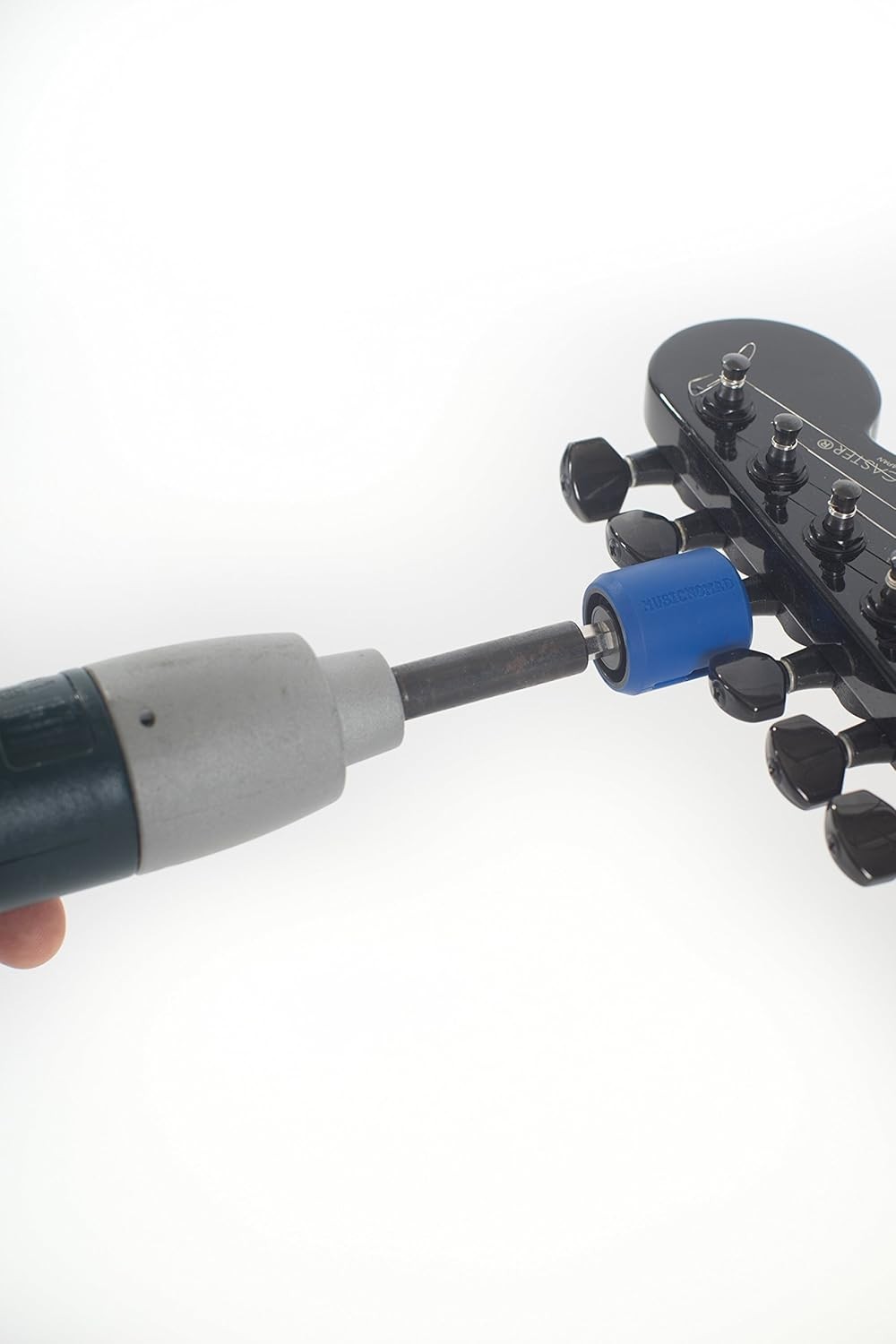 GRIP Drill Bit String Peg Winder - Scratch-free Rubber Lined