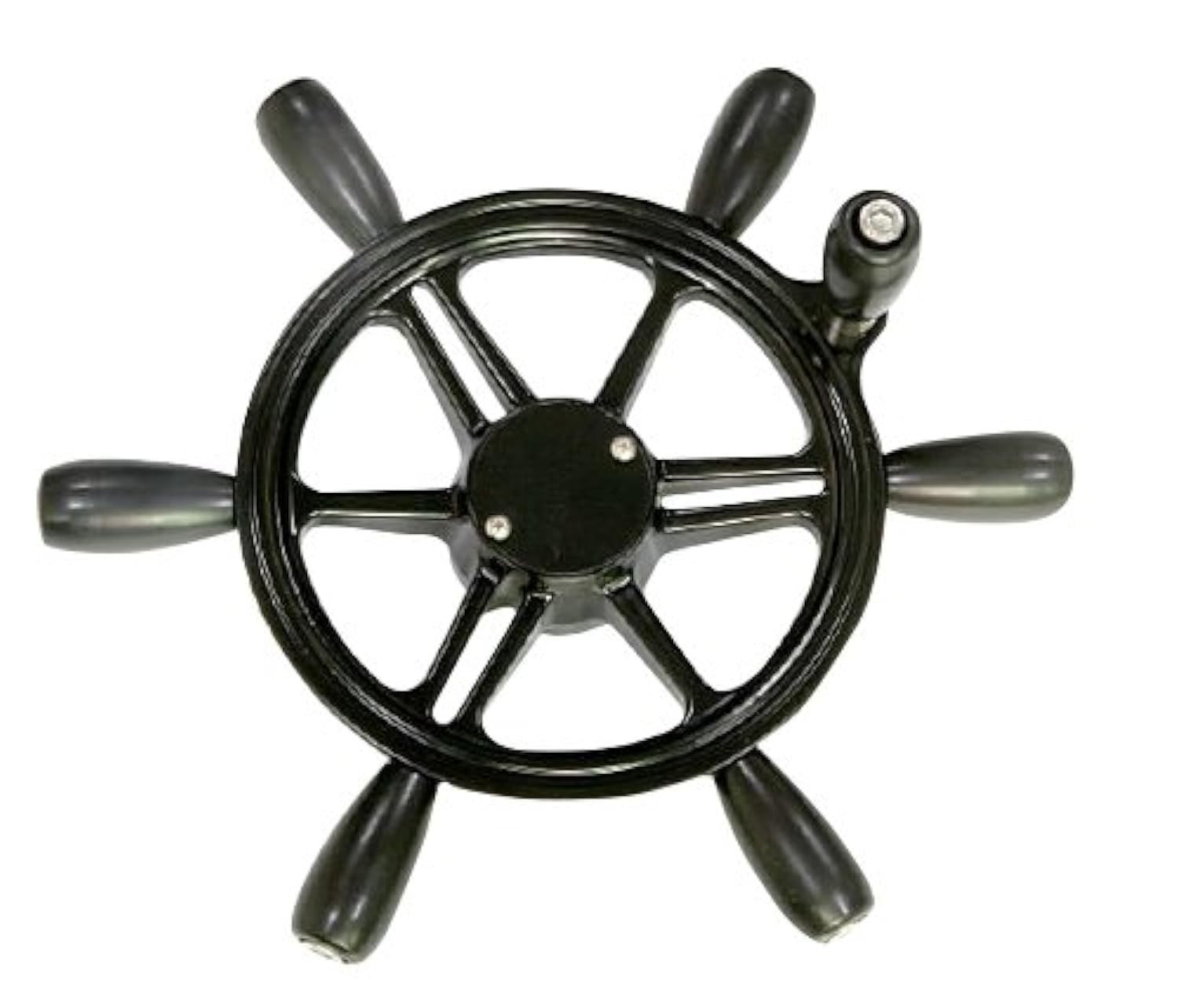 Woqi Wh007 Aluminum 5-Spoke Marine Boat Steering Wheel In 13 1/2" Diam