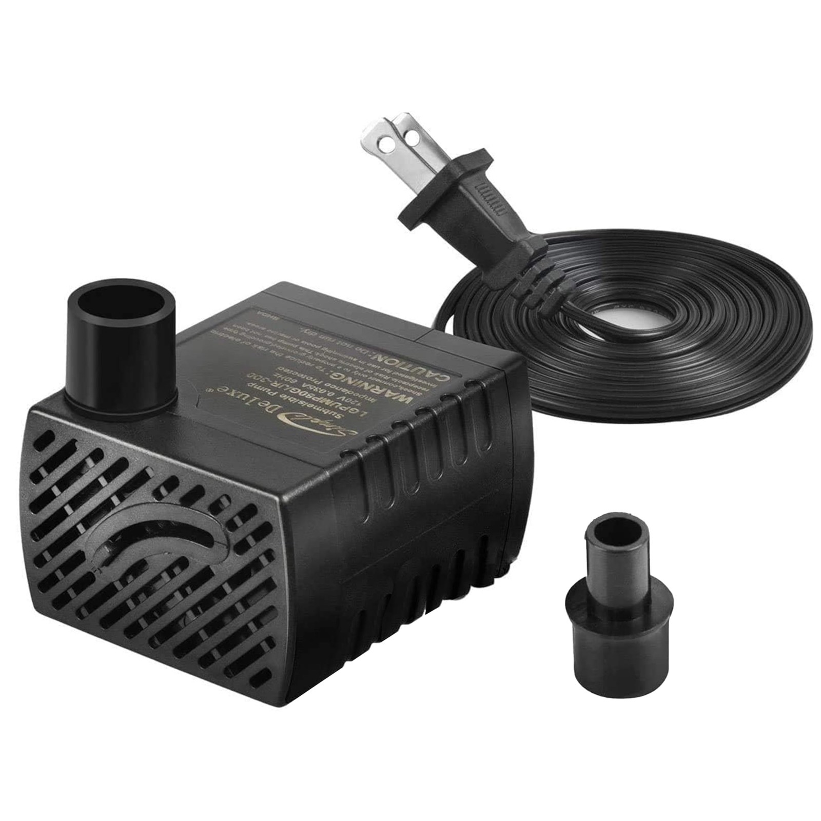 80GPH Small Fountain Pump Submersible Water Pump for Aquarium Fish Tank