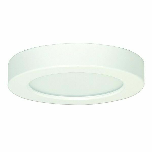 Satco S29320 10.5W 5.5 Inch Flush Mount LED Fixture 2700K Round Shape White 120V