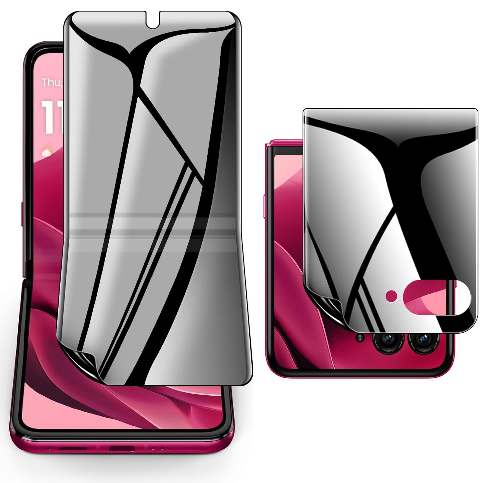 Audins Privacy Screen Protector for Motorola Razr 2025/ 2024, Case...