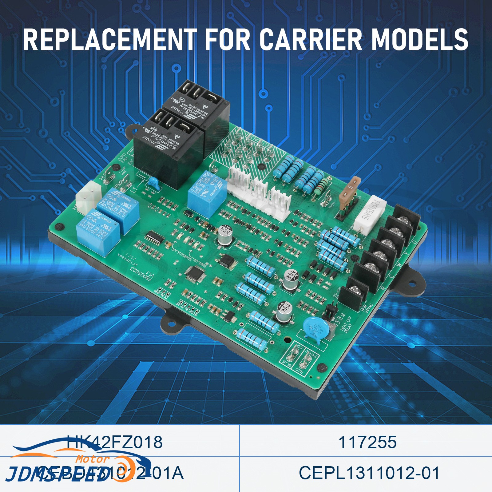 130590-01﻿ Furnace Control Circuit Board compatible with the HK42FZ018 model