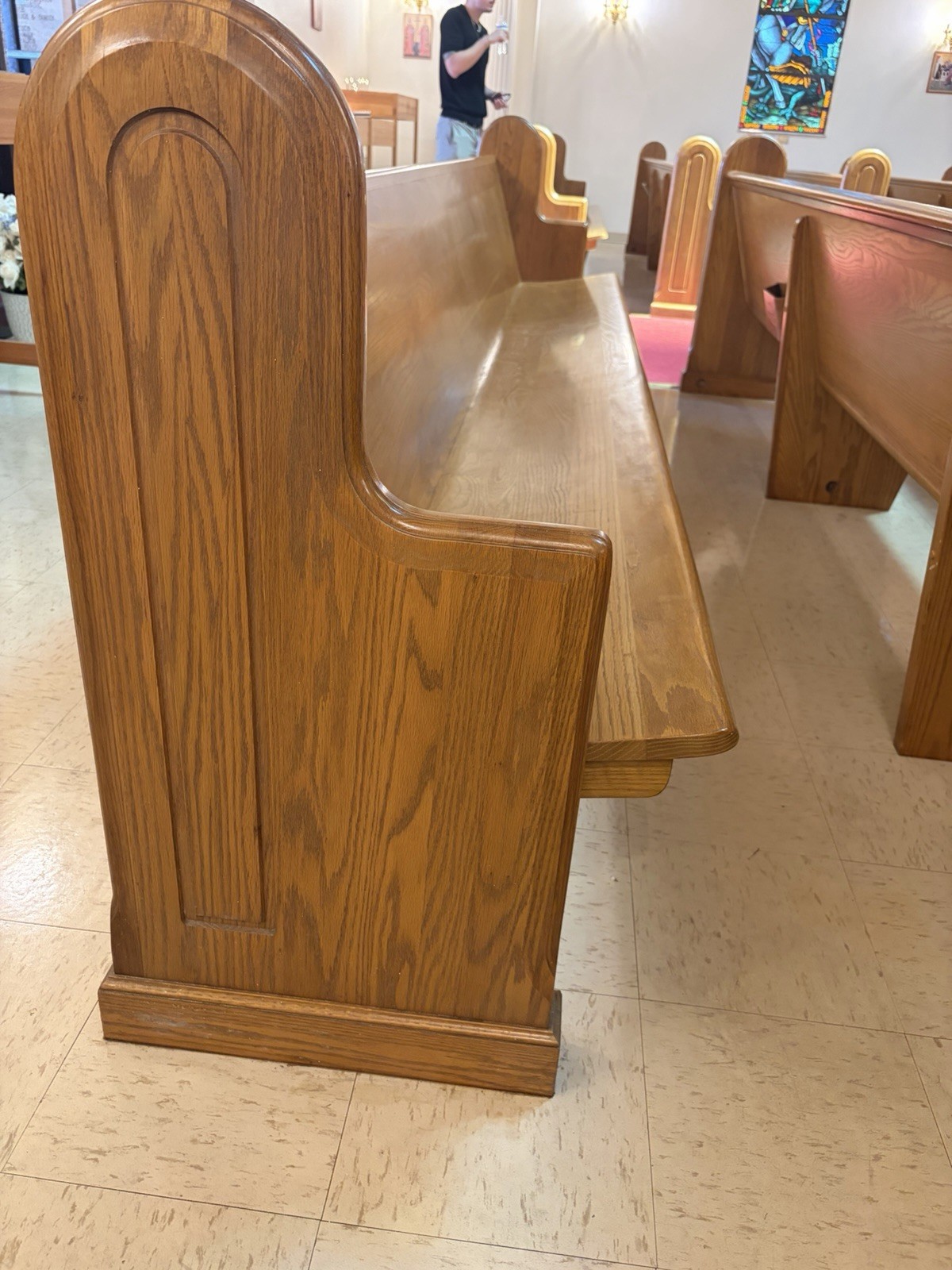 Church pews for sale! Sold individually or as many as needed. $300 OBO for each