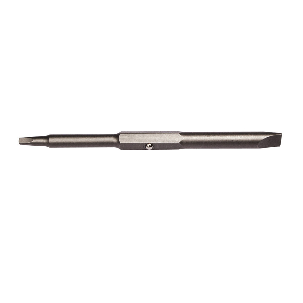 Klein Tools 32411 Replacement Bit #1 Square, 1/4'' Slotted, Extended Reach