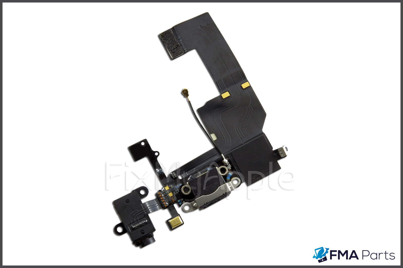 iPhone 5C OEM Dock Connector Port Microphone Black Flex Cable Replacement Tools