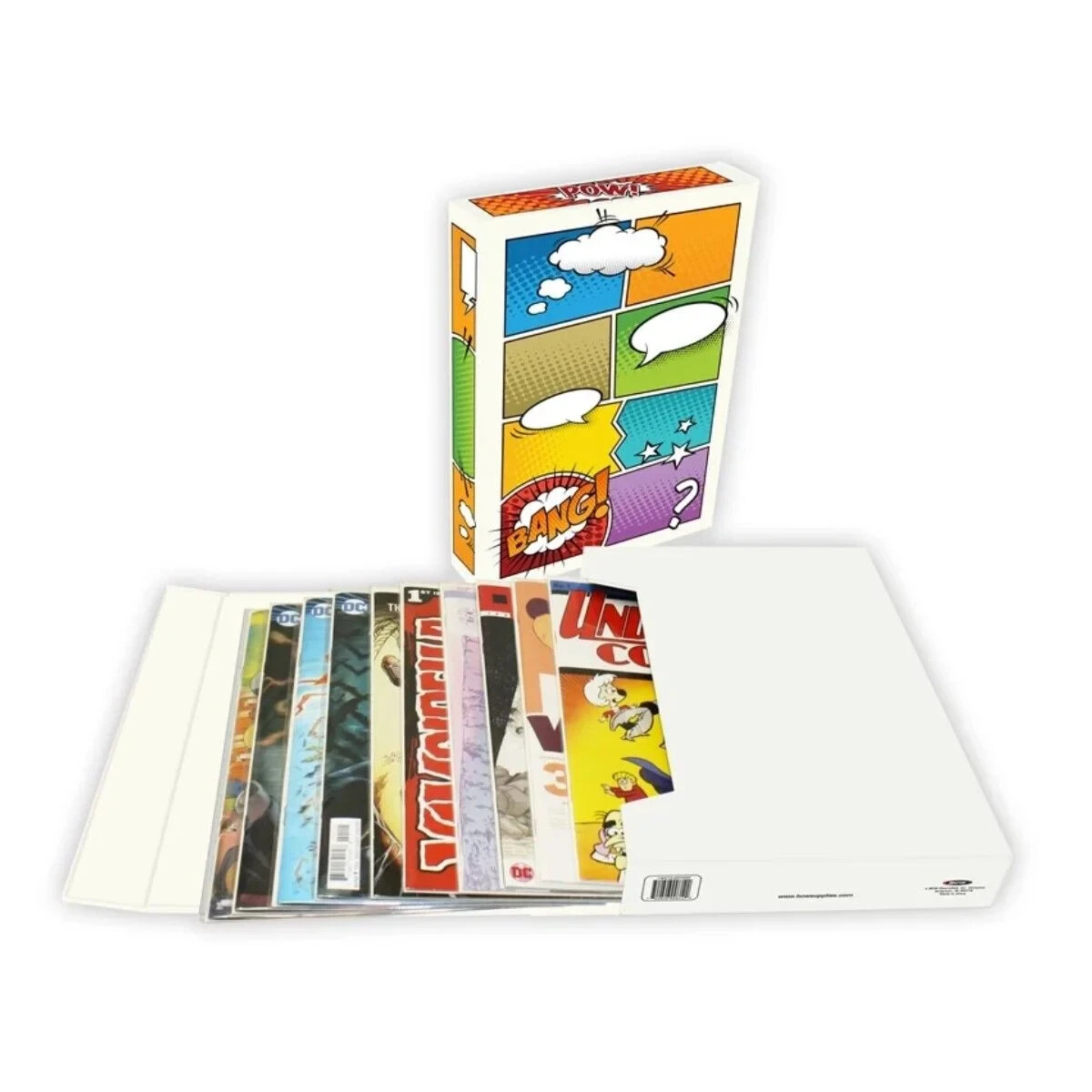 5 Pack - BCW Comic Book Stor-Folio Art - Pow - PACK OF 5