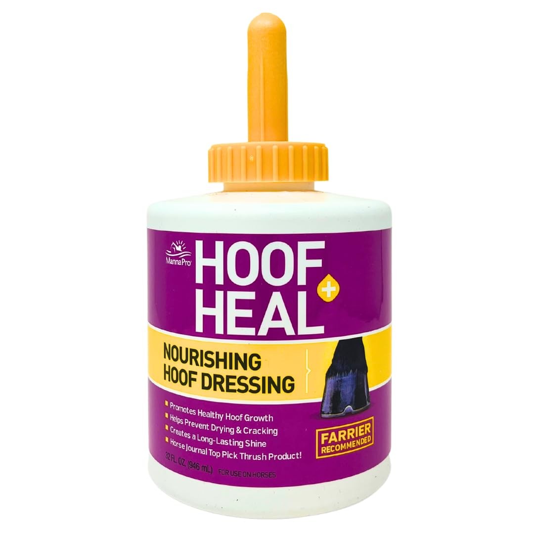 Hoof Heal Conditioning Dressing – 32 fl oz | Deep-Penetrating Hoof Conditione...