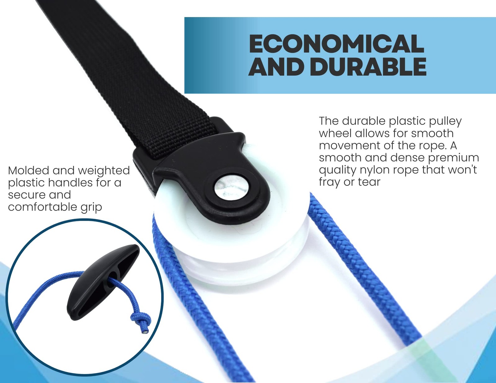 Shoulder Pulley for Physical Therapy with Exercise Guide Improves Shoulder S...