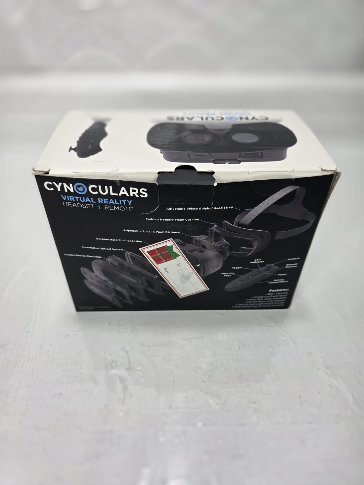 CYNOCULARS Virtual Reality Headset & Remote - As Seen On TV