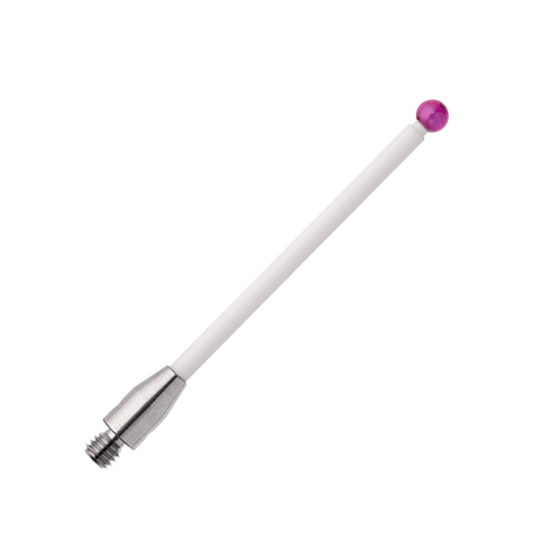 CMM Styli M3 Thread 3mm Ruby Ball Tip Ceramic Stem L40mm Compatible A-5004-6040
