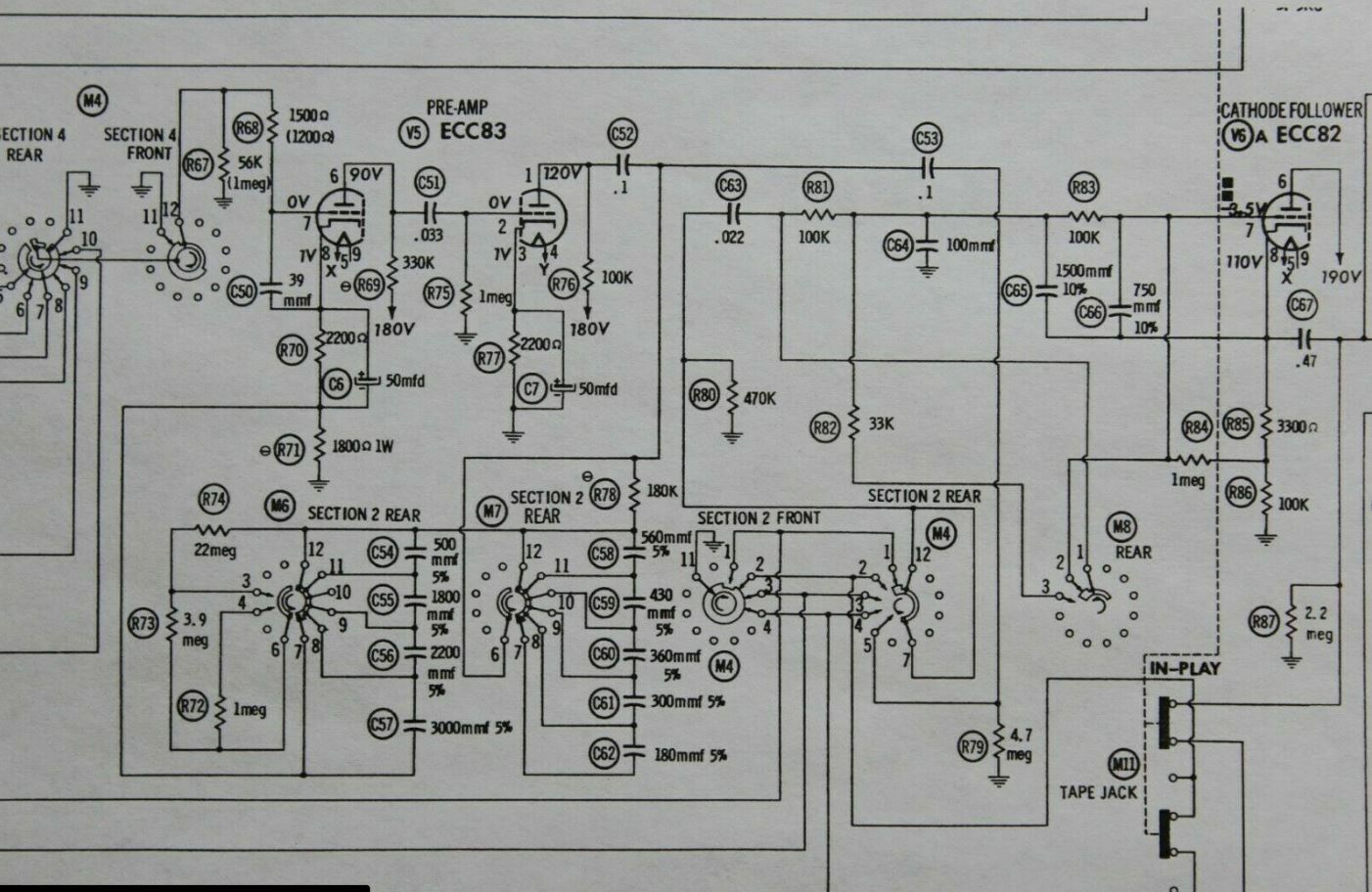 McIntosh C20 Pre-amplifier SERVICE MANUAL
