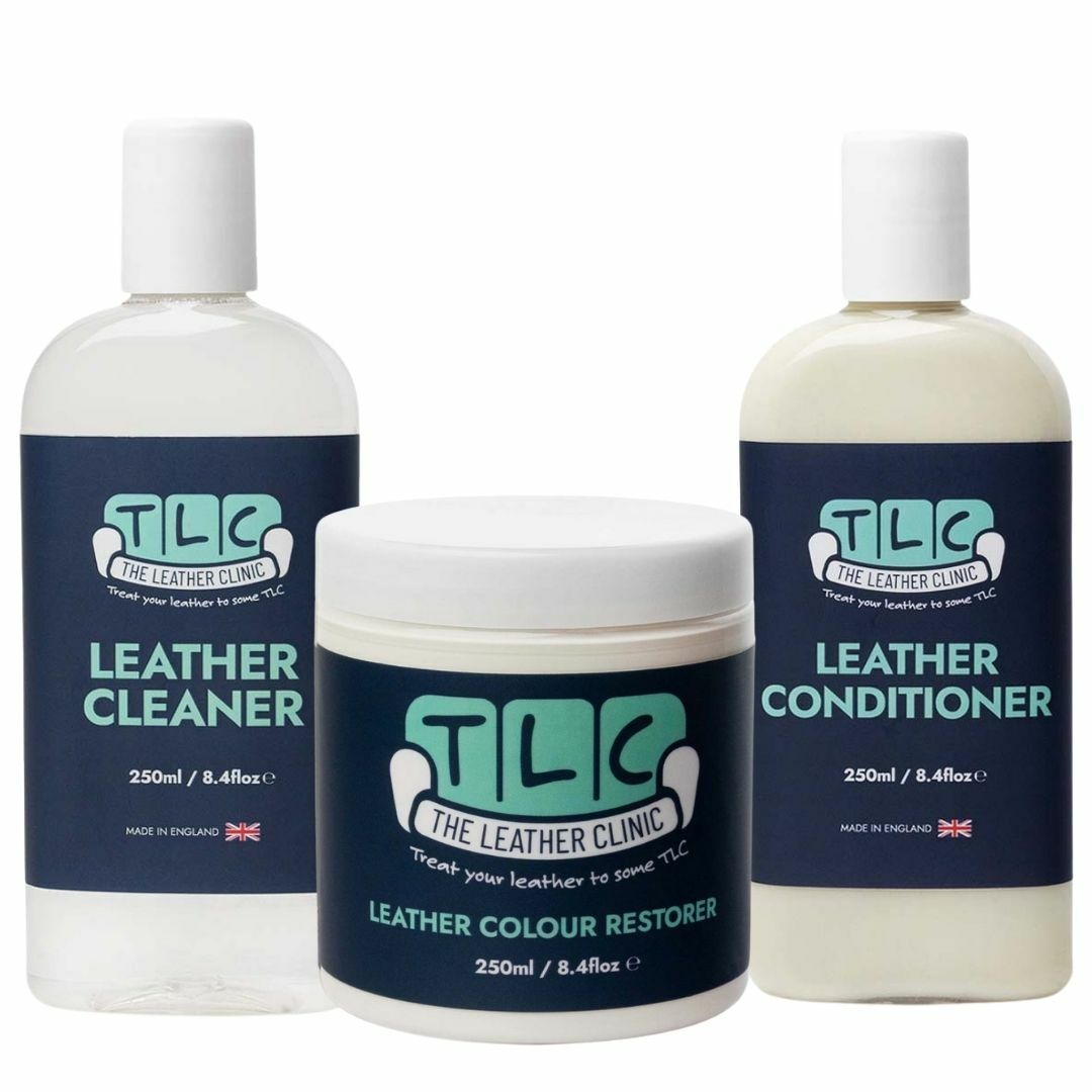 LIGHT CREAM Leather Cleaner, Conditioner & Restorer for Sofa Bag Shoe Jacket etc