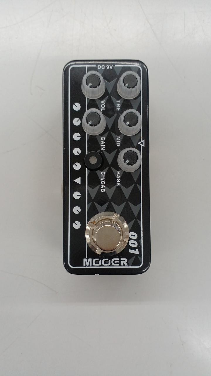 MOOER Micro PRE001 Preamp Pedal Compact, Used