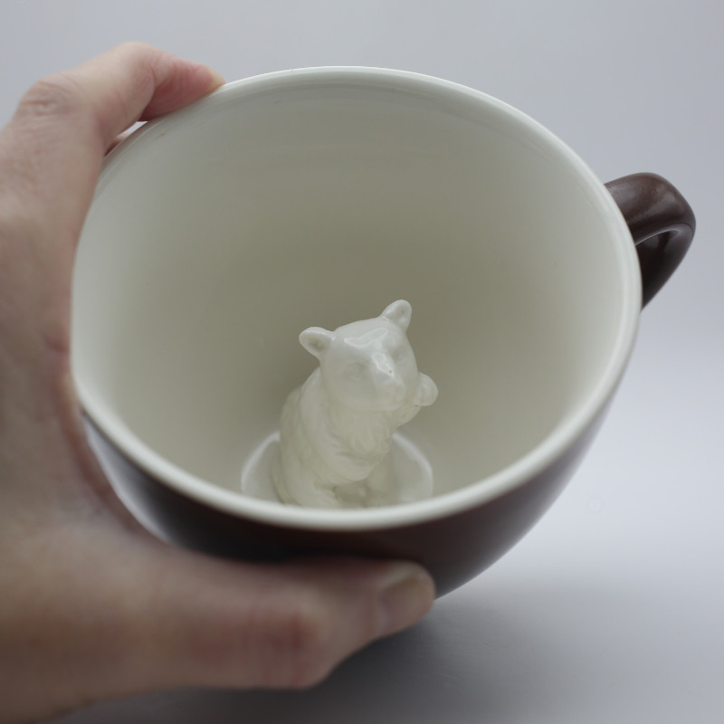 Creature Cups Bear (Brown)