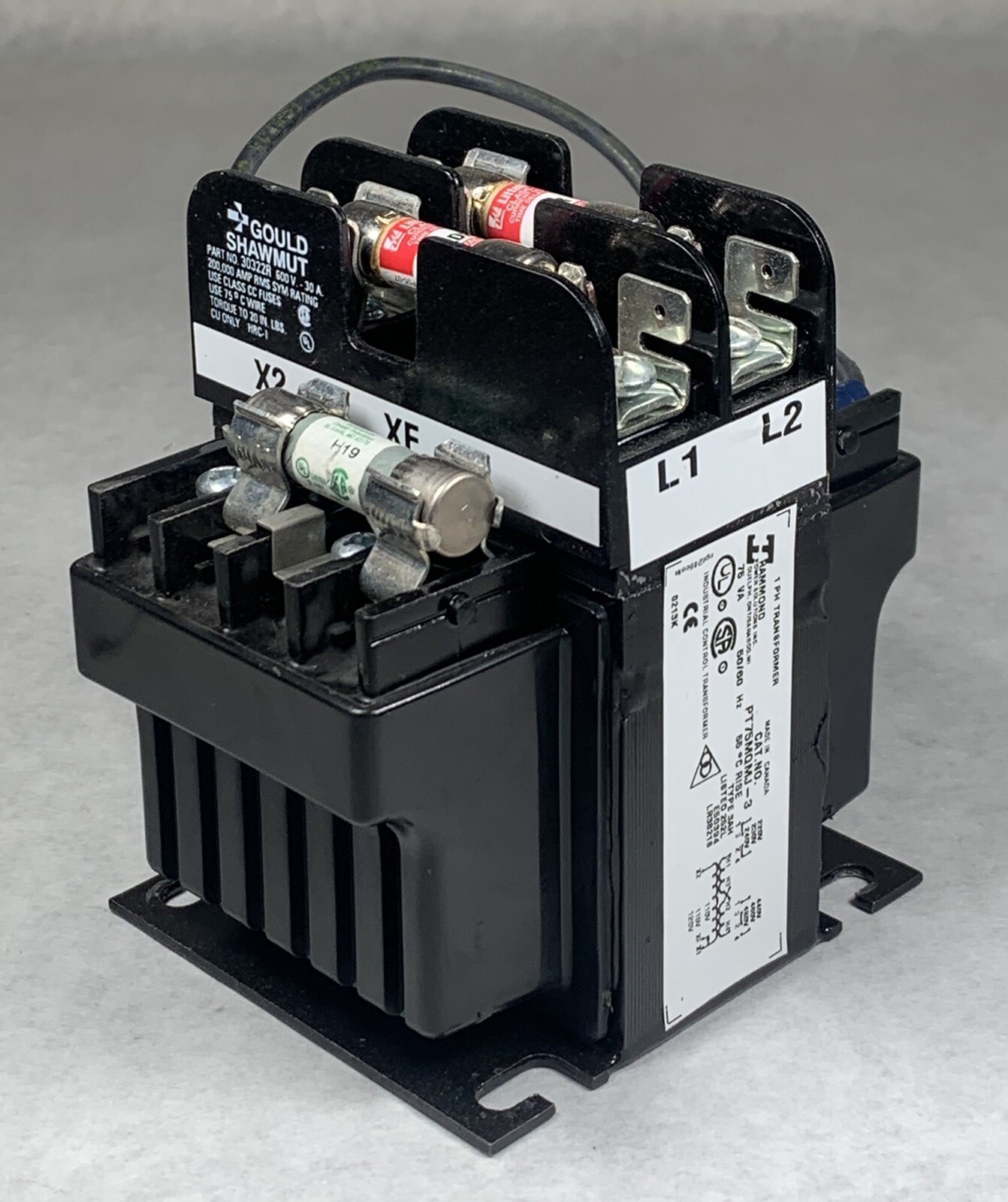 Hammond PT75MQMJ-3 Transformer 75 VA