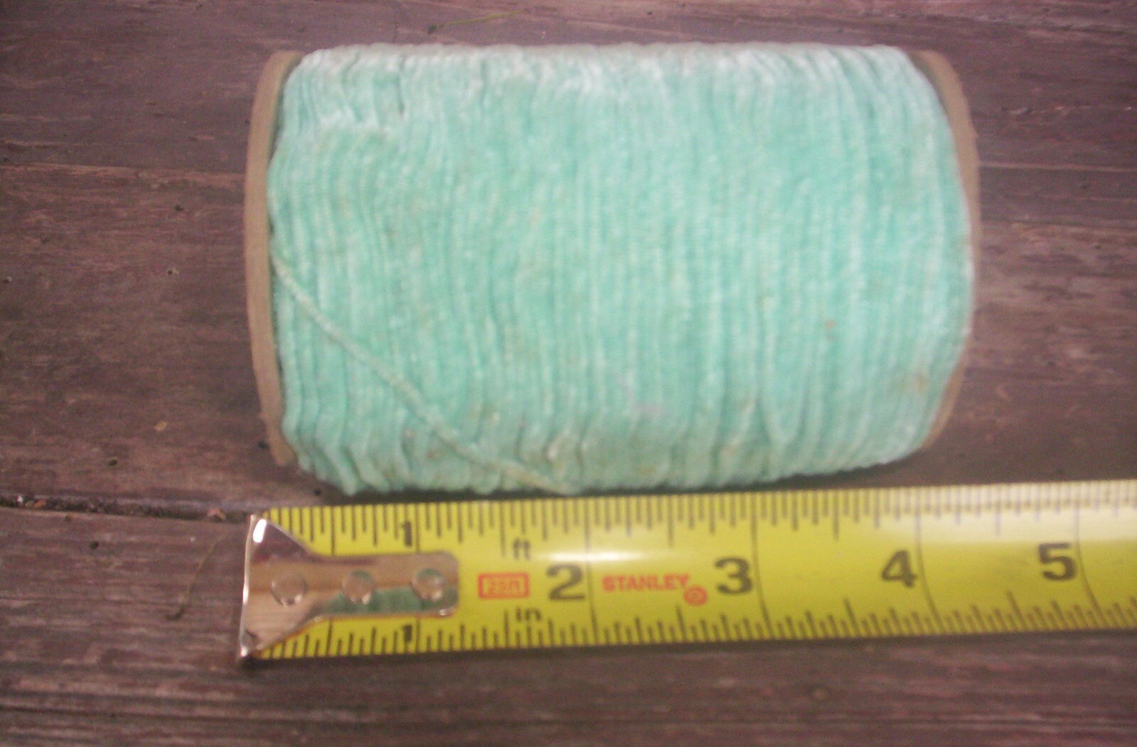 144 yds Spool of RAYON CHENILLE SIZE #00 Ex.Fine #132 P Blue  Fly Tying Material