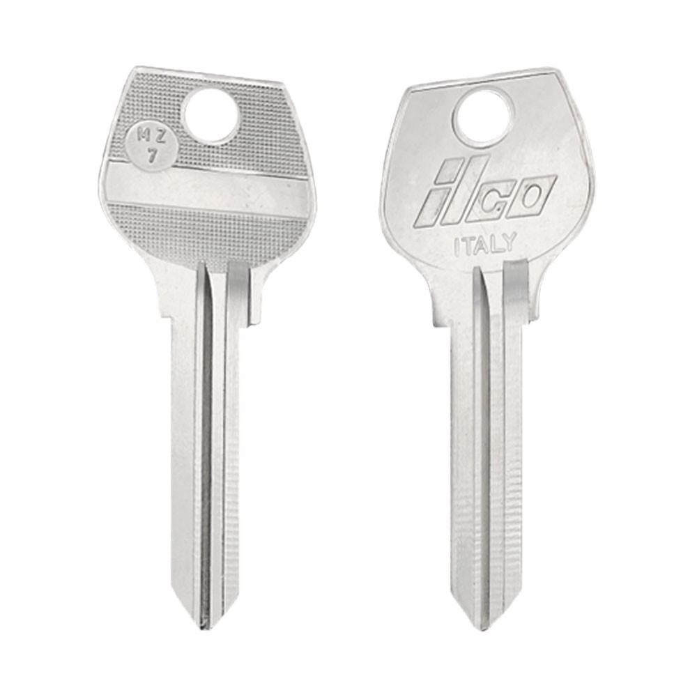 MZ7 Key Blank Nickel