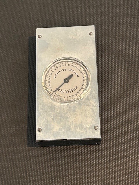 Vintage Miracle Point Magnetic Base Protractor