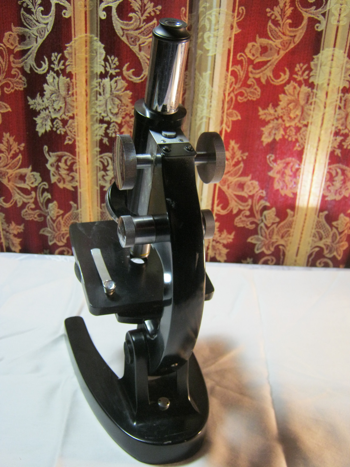GRAF APSCO VINTAGE LAB MICROSCOPE WEST GERMANY Parts AS IS