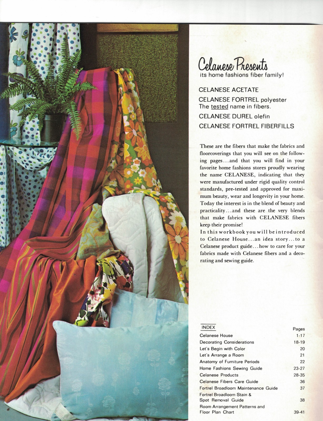 Celanese House Decorating Ideas Booklet 1969 Wall Coverings