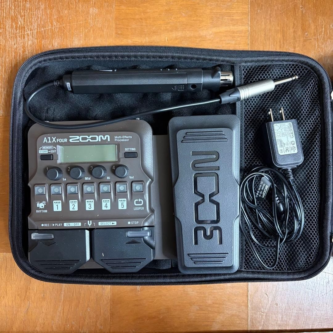ZOOM A1X Four Multi Effects Processor X pression Pedal Acoustic Instruments