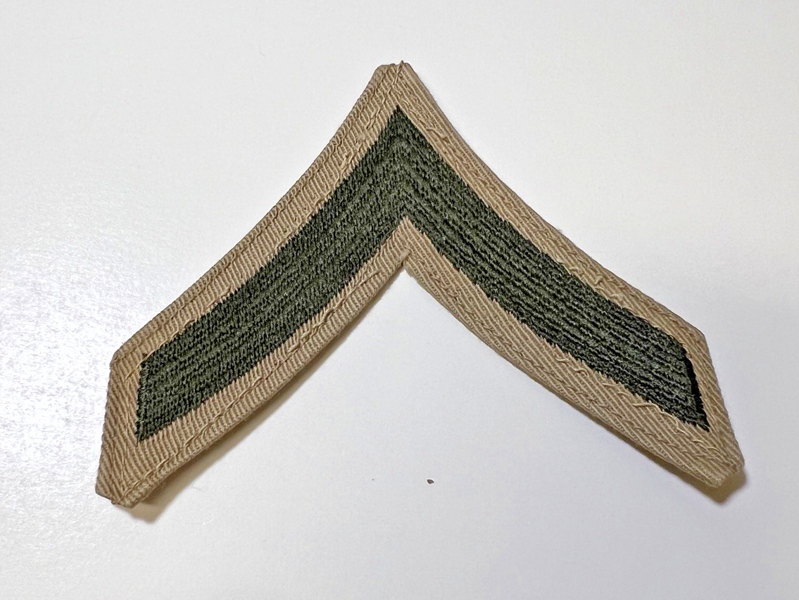 USMC Summer Service PFC Patch WW2 SINGLE