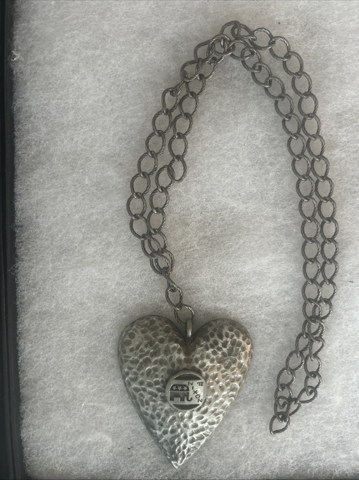 Large Heavy Necklace Richard Nixon 1972  3” x 2 1/2”