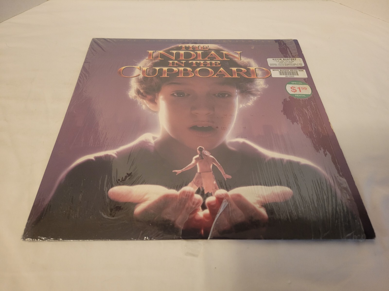 The Indian in the Cupboard (Laserdisc, 1996) [Deluxe Widescreen Edition] OOP HTF