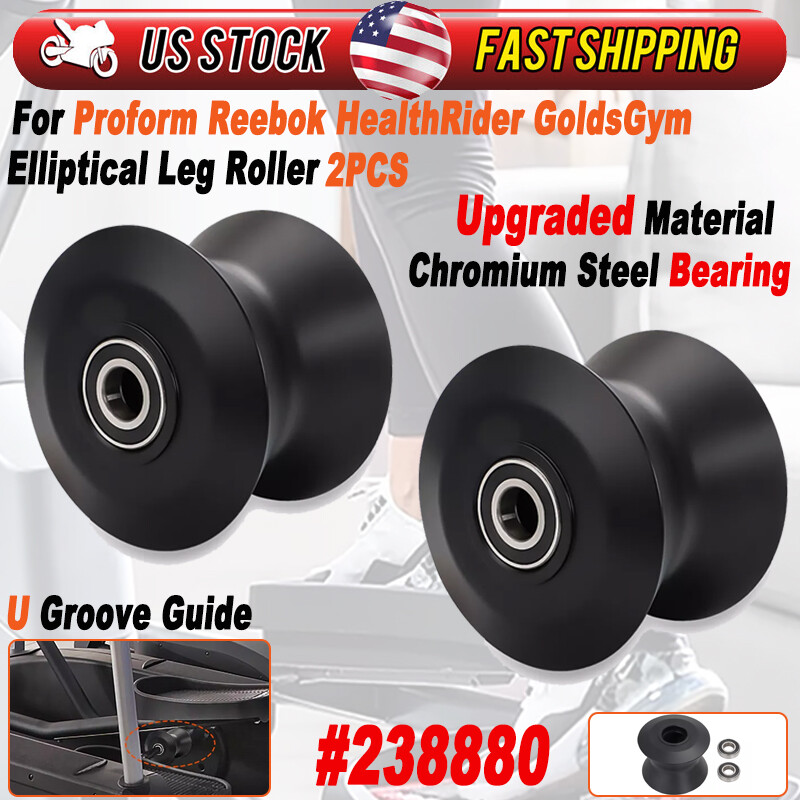 For Proform XP160 Trainer 600 Elliptical Repalcement Leg Roller Wheel Kit 238880