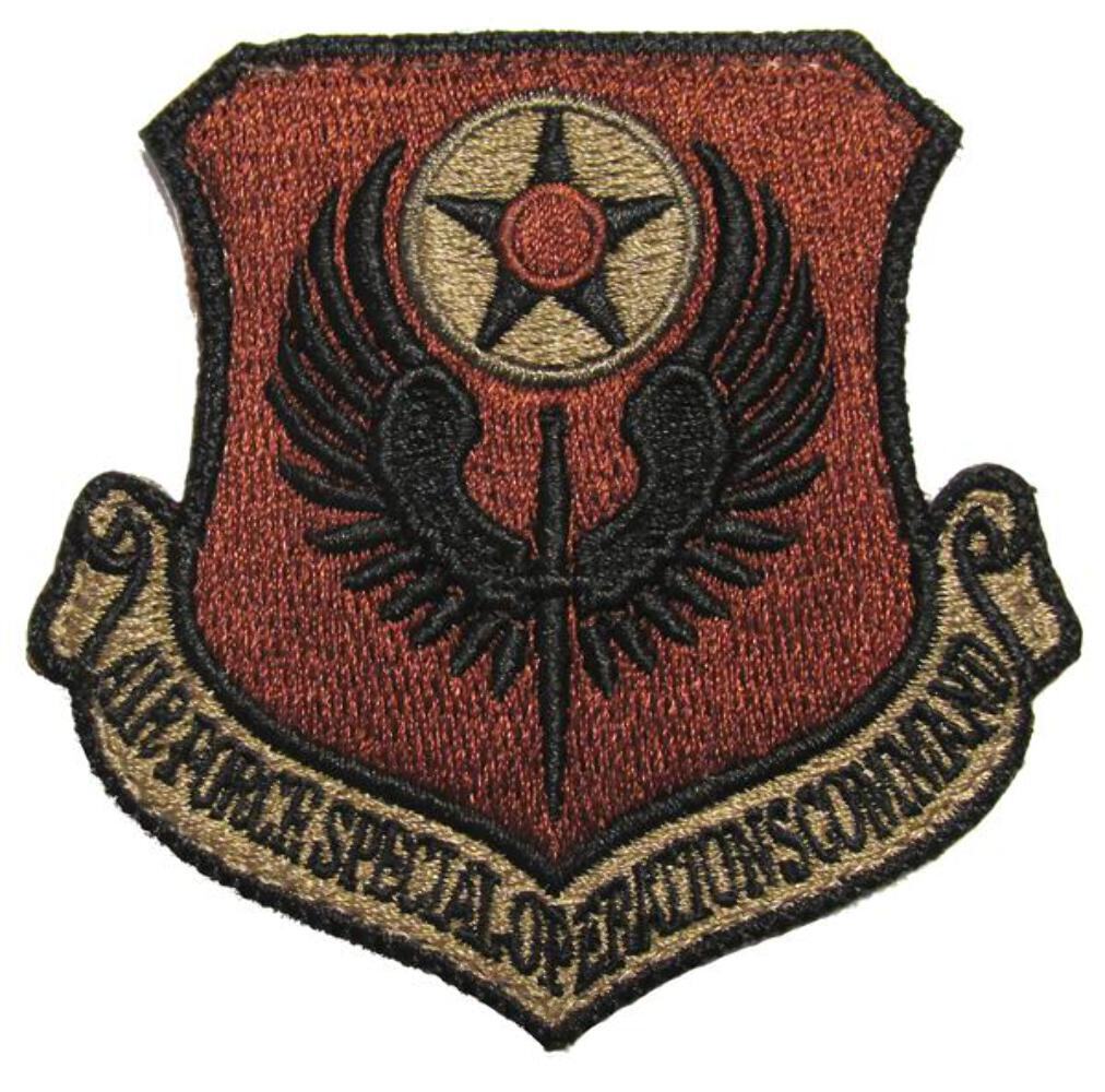 Air Force Special Operations Command OCP Patch - AFSOC Spice Brown