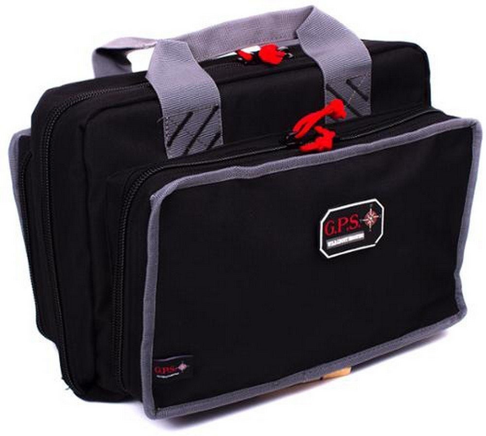 G.P.S. Quad Pistol Case, Black, One Size - GPS-1310PC