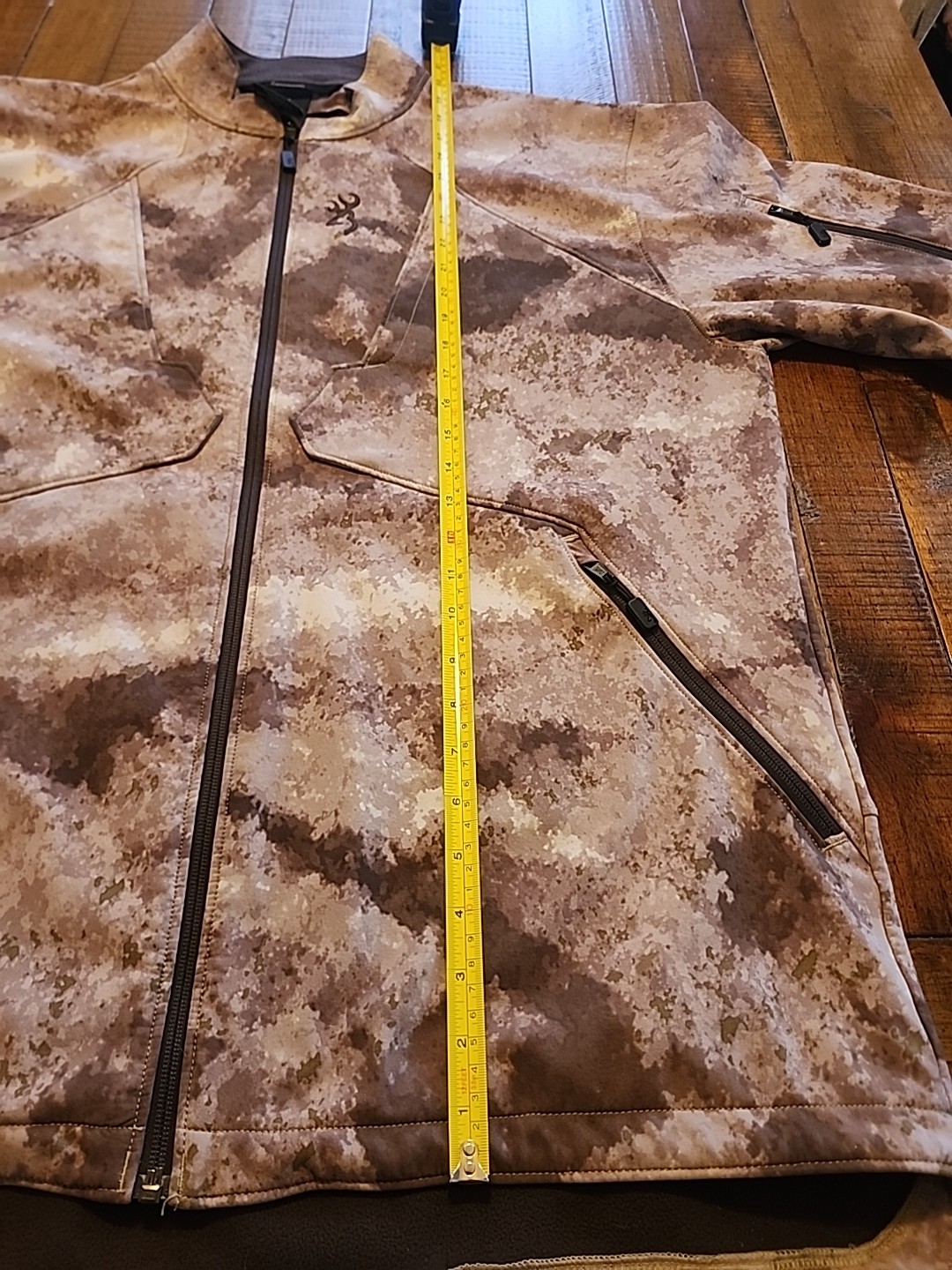Browning Mens 2XL Camouflage Elk Country Speed Full Zip Jacket PLEASE READ