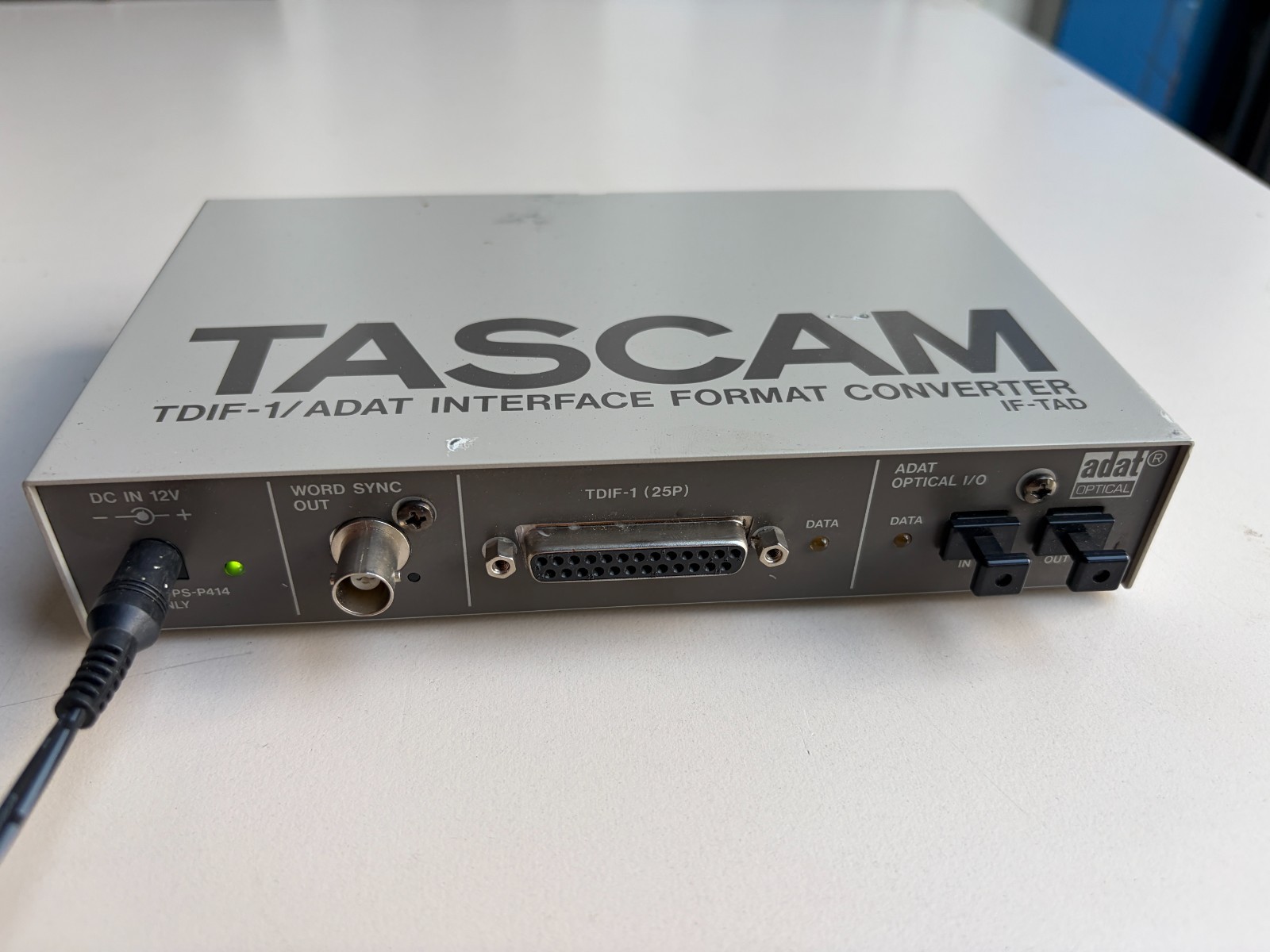 TASCAM IF-TAD TDIF-1 / ADAT Interface Format Converter inc Original Power Supply -