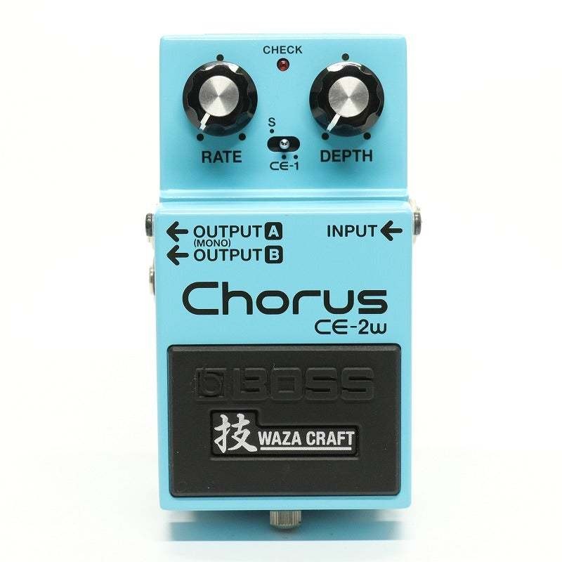Boss CE-2W Waza Craft Chorus Guitar Effects Pedal Japan Used
