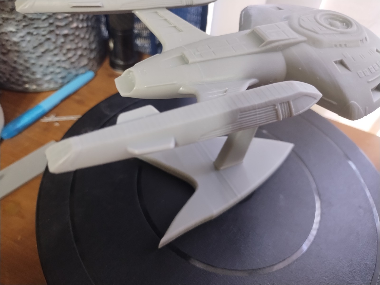Star Trek Nova Class Starship 3d Resin Print 8"x4"
