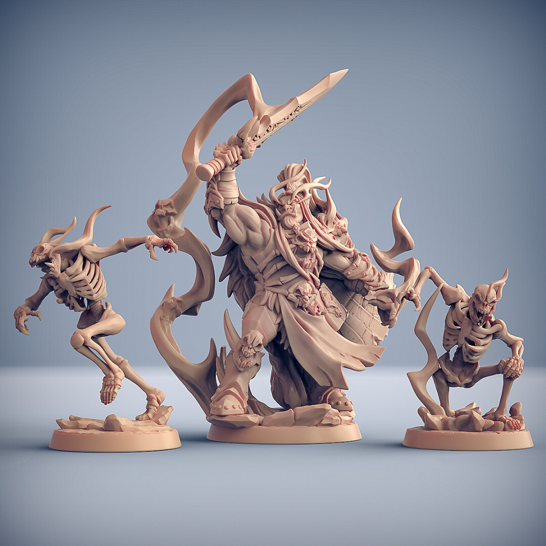 Frostmetal Clan - Kentargh Grotar Orc - Artisan Guild Mini DnD Wargaming