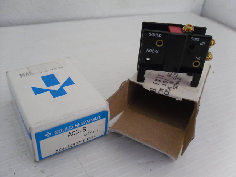 New Lot Shawmut Switch Fuses Trigger 10 1 AOS-S NIB